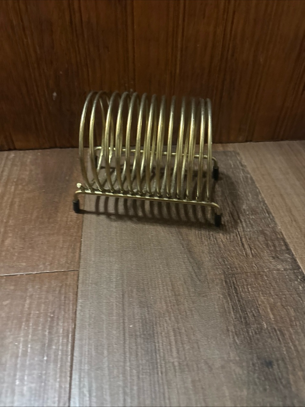 Gold Metal Letter/Recipe Holder - Unbranded